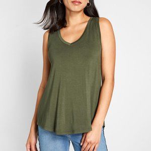 NWOT ModCloth High Low Tunic Tank